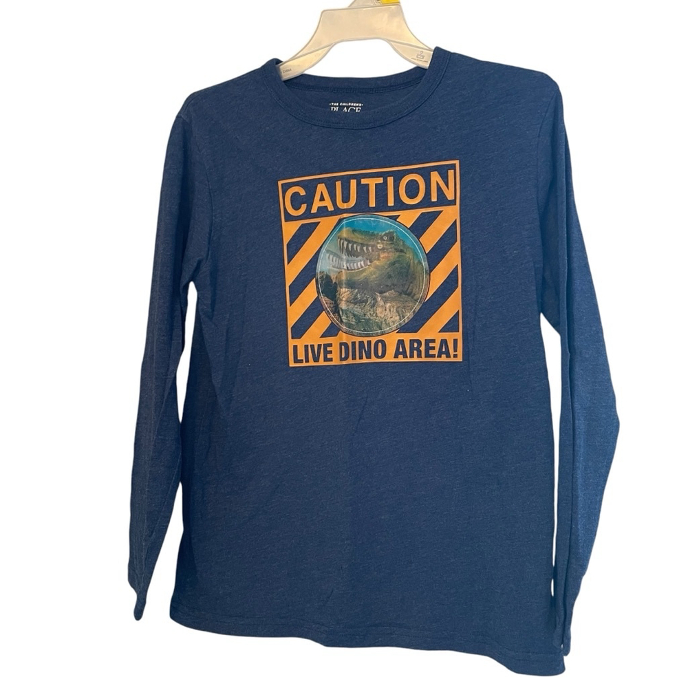 Boys The Children's Place T-Shirt Blue M (7/8)